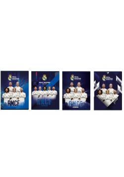 Zeszyt MO A5/16K trzy linie Real Madrid (20szt)