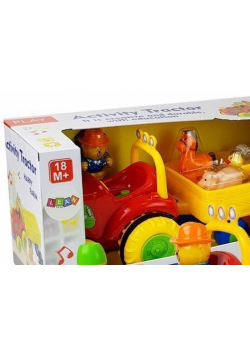 Traktor z przyczepką z dźwiękiem
