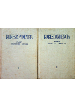 Korespondencja tom I i II