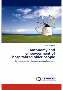 Autonomy and empowerment of hospitalized older people