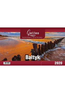 Kalendarz 2020 Biurkowy Galileo Bałtyk CRUX