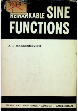 The remarkable sine functions