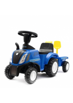 Jeździdełko dziecięce traktor z przyczepą i narzęd
