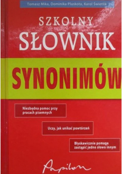 Szkolny słownik synonimów