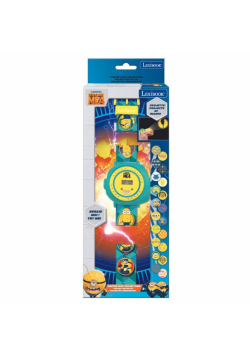 Zegarek cyfrowy z projektorem Minionki Lexibook DMW050DES