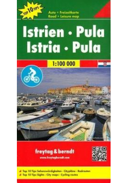 Mapa samochodowa - Istria Pula 1:100 000