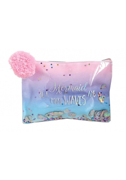 Kosmetyczka holografik mermaid