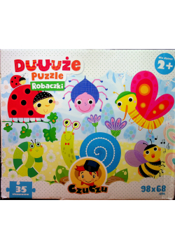 Duuuże puzzle Robaczki