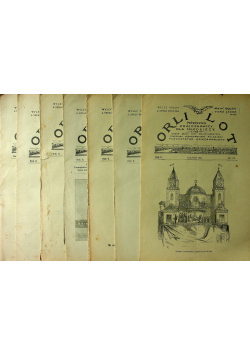 Orli lot rocznik II 8 zeszytów