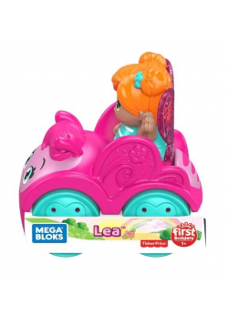 Mega Bloks Kwiatkowe wróżki w autku GKX82