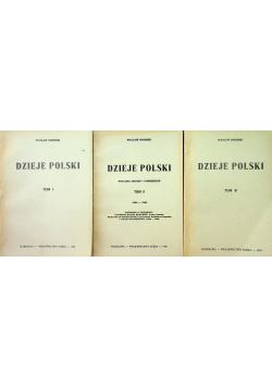 Sobieski Dieje Polski 3 tomy 1938 r.