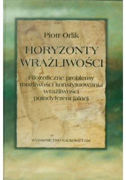 Horyzonty wrażliwości