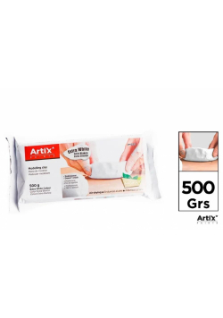 Glina naturalna utwardzalna 500g biała
