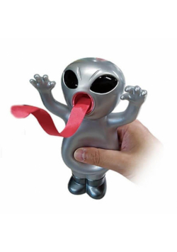 Ufoludek interaktywny Silly Alien srebrny