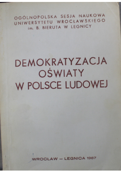 Demokratyzacja oświaty w Polsce ludowej