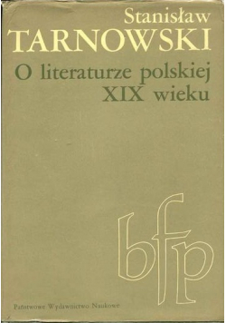 O literaturze polskiej XIX wieku
