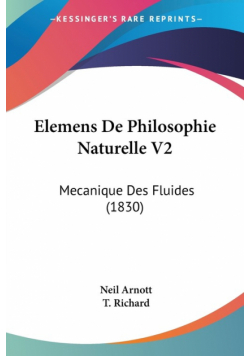 Elemens De Philosophie Naturelle V2