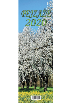 Kalendarz 2020 Paskowy Pejzaże BESKIDY