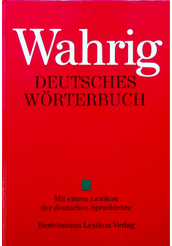 Waharing deutsches worterbuch