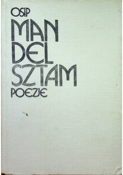 Poezje Mandelsztam