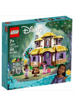LEGO(R) DISNEY 43231 (4szt) Chatka Ashy