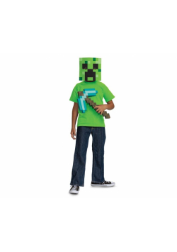 Zestaw Minecraft kilof, maska rozm. uniwer.