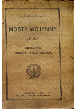 Mosty Wojenne 1920 r.