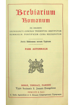 Brebiarium Romanum