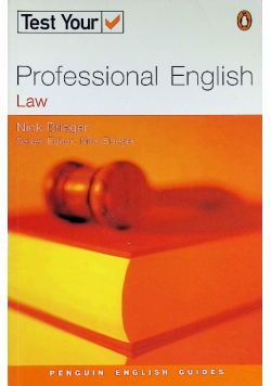 Test Your Professional English Law
