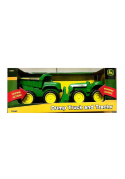 John Deere wywrotka + traktor TOMY