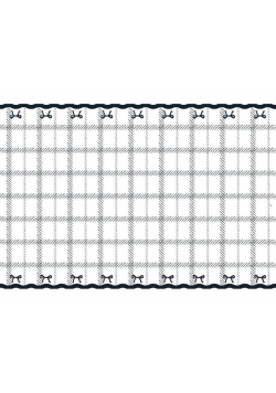 Obrus z kokardkami 180x120cm