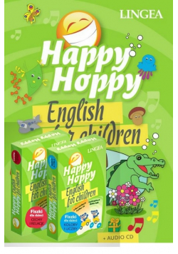 Happy Hoppy Pakiet edukacyjny dla dzieci do nauki języka angielskiego