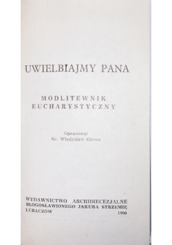 Uwielbiajmy Pana