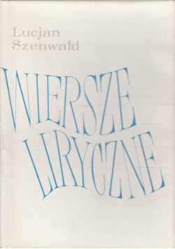 Wiersze liryczne