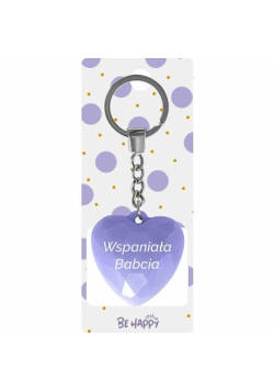 Brelok prezentowy - Wspaniała Babcia