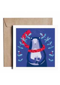 Karnet kw Beary Christmas PD04