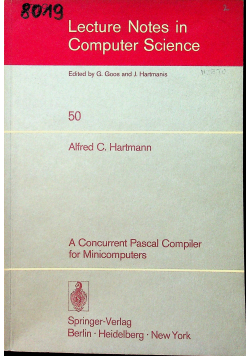 Lecture Notes in Computer Science