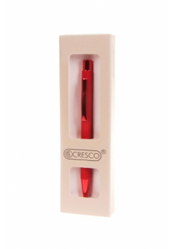 Długopis City czerwony w etui