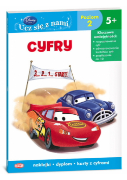 Disney Ucz się z nami Auta Cyfry