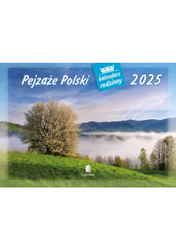 Kalendarz 2025 rodzinny  WL03 Pejzaże Polski