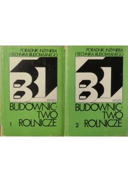 Budownictwo rolnicze Tom I i II