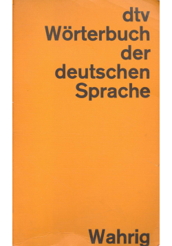 Dtv Worterbuch der deutschen Sprache