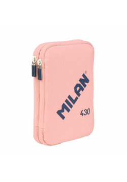 Piórnik 2 poz. z wyposaż. 430 1918 różowy MILAN