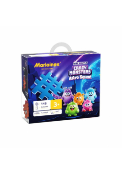 Klocki konstrukcyjne Wafle mini Crazy Monsters Astro Squad 148 elementów
