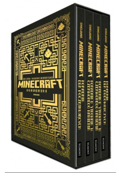 Minecraft Zestaw kolekcjonerski 4 Poradniki