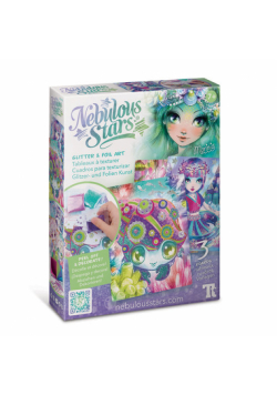 Album do scrapbookingu z folią i brokatem Marinia Nebulous Stars