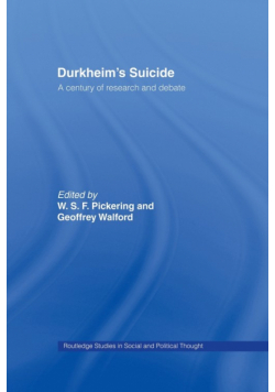 Durkheim's Suicide