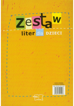 Zestaw liter dla dzieci MAC Edukacja