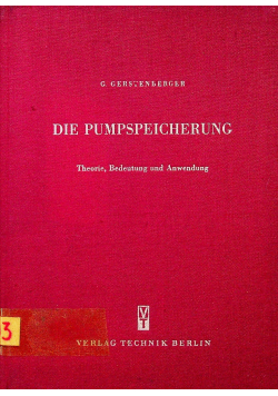 Die Pumpspeicherung