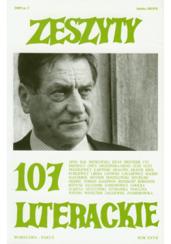 Zeszyty Literackie 107 Claudio Magris
